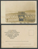 Delcampe - China Old Real Photo Postcard Wei Hai Wei Weihaiwei Naval Cemetery, Gate Soldier - China