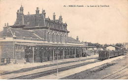 Delcampe - 62 - Berck Plage - SAN21931 - La Gare Et Le Tortillard - Berck
