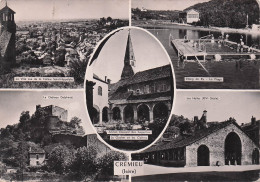 Delcampe - 38 CREMIEU LA VILLE VUE DE LA COLLINE SAINT HIPPOLYTE - Crémieu