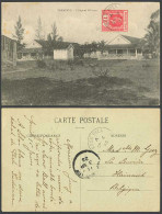 Delcampe - Madagascar TAMATAVE Military Hospital, Mauritius 12c Ross Hill 1923 Old Postcard - Non Classés