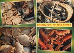 Delcampe - Carte Postale - Recettes De Cuisine - Crustacés De Nos Côtes - Multivues - CPM - Voir Scans Recto-Verso - Poscard - Cart - Küchenrezepte