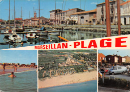 Delcampe - 34-MARSEILLAN PLAGE-N°3916-A/0369 - Marseillan