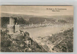 Delcampe - St Goar Ruine Katz Und St Goarshausen - St. Goar