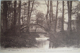 Delcampe - CPA Circa 1920 CHARLIEU Le Pont Du Diable (Vestiges Ancien Pont Romain Sur Le Sornin) - Dos Vert Éditeur Béguin Bel État - Charlieu