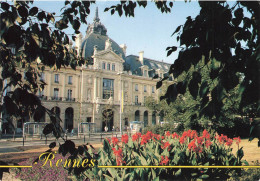 Delcampe - RENNES - LE PALAIS DU COMMERCE - L HOTEL DES POSTES - Rennes