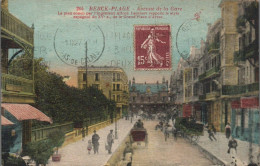 Delcampe - N°4359 W -cpa Berck Plage -avenue De La Gare- - Berck