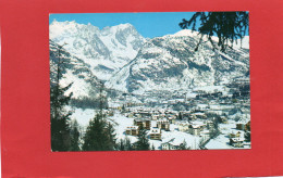 Delcampe - ITALIE-----COURMAYEUR----Panorama E Gr. Jorasses M.4206---voir 2 Scans - Aosta