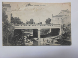 Delcampe - CARTOLINA ANCONA CHIARAVALLE PONTE TRIPONZIO - Ancona