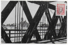 Delcampe - Litauen: Ansichtskarte Serie I Nr. 9, Altstadt Von Der Aleksotas-Brücke - Lituanie