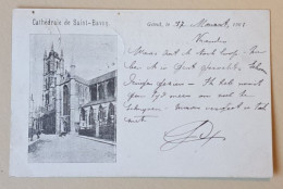 Delcampe - @T4@  -  GENT / GAND  -  Cathédrale De Saint - Bavon  -  1901  -  Zie / Voir Scan's - Gent