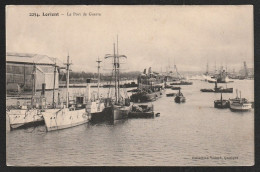 Delcampe - LORIENT Port De Guerre Et Bateaux 1909 ( TTB état ) Y 607 Y - Lorient