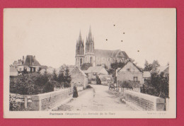 Delcampe - PONTMAIN        Arrivée De La Gare          53 - Pontmain