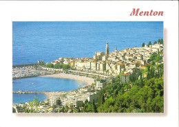 Delcampe - CPM - ALPES MARITIMES - MENTON - VUE AERIENNE - Menton