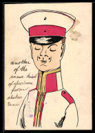 Delcampe - AK Soldat In Heller Uniform - Weltkrieg 1914-18