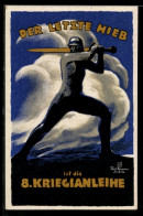 Delcampe - Künstler-AK Der Letzte Hieb Ist Die 8. Kriegsanleihe - Weltkrieg 1914-18