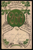Delcampe - AK Reserve, Noch 200 Tage, Goldene Zahl Auf Grünem Hintergrund - Weltkrieg 1914-18