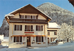 Delcampe - 74 -CPSM -ABONDANCE -HOTEL DES TOURISTES A DEUX PAS DES PISTES - Abondance