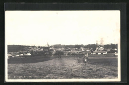 Delcampe - AK Dymokury, Celkový Pohled - Tchéquie