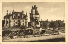 Delcampe - CPA Chenonceau Le Chateau L'Aile Thomas Bohier La Tour Des Marques - Chenonceaux