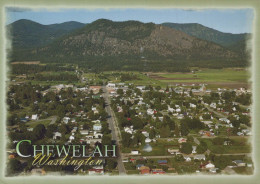 Delcampe - USA Chewelah United States Aerial Town View Mountains Landscape #PBH622 - Spokane