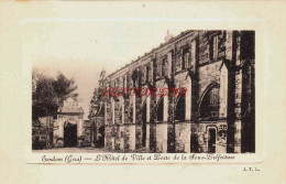Delcampe - CPA CONDOM - GERS - L'HOTEL DE VILLE ET PORTE DE LA SOUS PREFECTURE - Condom