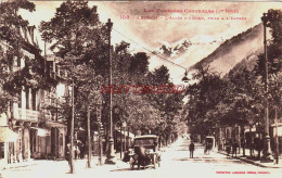 Delcampe - CPA LUCHON - HAUTE GARONNE - L'ALLEE D'ETIGNY - AUTOMOBILE - Luchon