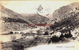 Delcampe - CPA ANDUZE - GARD - GORGES DU PAS - Anduze