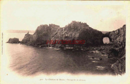Delcampe - CPA CROZON - FINISTERE - LA PRESQU'ILE - CHATEAU DE DINAN - Crozon
