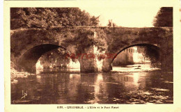 Delcampe - CPA QUIMPERLE - FINISTERE - L'ELLEE ET LE PONT FLEURI - Quimperlé
