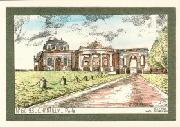Delcampe - 60 CHANTILLY - Porte - Illustration Yves Ducourtioux - Chantilly