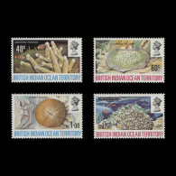 Delcampe - BIOT 1972 (MNH) Coral Set >> - Brits Indische Oceaanterritorium