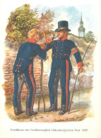 Delcampe - A6209 Postilions Of The Grand Duchy Of Oldenburg In 1820 - Post & Briefboten