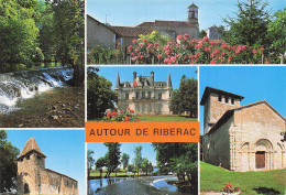 Delcampe - 24 RIBERAC AUTOUR DE RIBERAC - Riberac