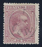 Delcampe - ESPAÑA/FERNANDO PO 1896/1900 - Edifil#40J - Sin Goma (*) - Fernando Poo