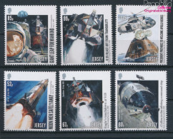 Delcampe - GB - Jersey 2327-2332 (kompl.Ausg.) Postfrisch 2019 Bemannte Mondlandung (10934404 - Jersey