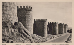 Delcampe - España Avila Castilla Y León Murallas Medievales Arquitectura Unposted #SBN280 - Ávila
