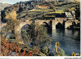 Delcampe - AKJP2-0158-12 - ENTRAYGUES-LA-JOIE - Le Pont Gothique Sur La Truyere - Rodez