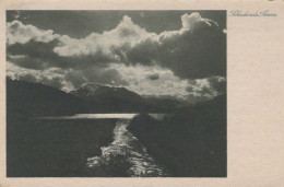 Delcampe - Deutschland Bayern Alpen Gebirgslandschaft Mit See Dramatischen Wolken #PAE185 - Aichach