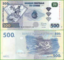 Delcampe - CONGO DEM.REPUBLIC 500 FRANCS 2022 P-W96C UNC ORELL FUSSLI LTD - Democratic Republic Of The Congo & Zaire