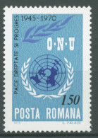 Delcampe - Rumänien 1970 25 Jahre Vereinte Nationen UNO 2887 Postfrisch - Unused Stamps