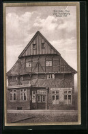 Delcampe - AK Rendsburg, Gasthof Zum Landsknecht, Fachwerk, Erbaut 1541 - Rendsburg