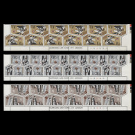 Delcampe - Malta 1968 (MNH) Christmas Imprint/plate Blocks >> - Malte
