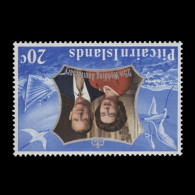 Delcampe - Pitcairn Islands 1972 (Variety) 20c Royal Silver Wedding With Inverted Watermark >> - Pitcairn