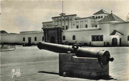 Delcampe - Carte Postale - Maroc - Rabat - Le Palais Royal - Automobiles - Carte Dentelée - CPSM Format CPA - Voir Scans Recto-Vers - Rabat