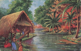 Delcampe - Künstler Baumgarten, Fritz, Neumecklenburg Neuirland Papua Neuguinea, - Papua-Neuguinea
