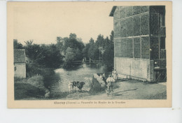 Delcampe - CHARNY - Passerelle Du Moulin De La Gravière - Charny
