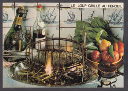 Delcampe - 128676/ Le Loup Grillé Au Fenouil - Küchenrezepte