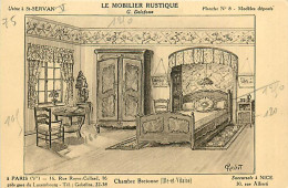 Delcampe - 75* PARIS  5e   Maison DELAFOSSE Mobilier Rustique  Chambre     RL04 .0708 - Paris (05)