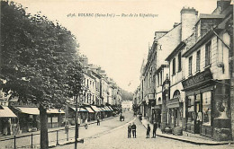 Delcampe - 76* BOLBEC Rue De La Republique    RL07.0474 - Fari