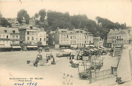 Delcampe - 76* BOLBEC  Place   Carnot  -  Marche  RL07.0482 - Fari